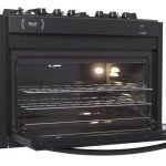 Fogao de Embutir 5 Bocas Venax Gaudi Prisma Vitreo Bl Preto Gas Glp - Imagem 3
