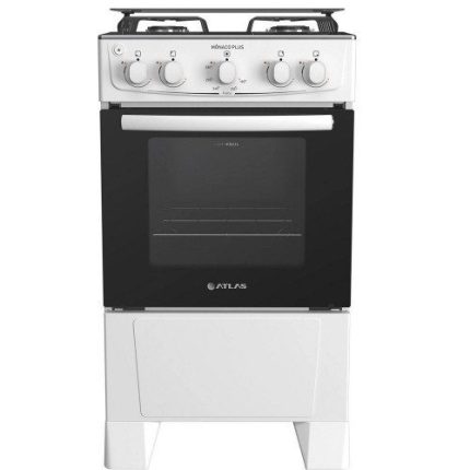 Fogão de Piso 4 Bocas Acendimento Automático Atlas Monaco Plus