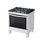 Fogão de Piso Agata Glass 5 Bocas Esmaltec 5090 Branco – Bivolt - Imagem 3