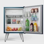 Frigobar Brastemp Retrô 76L Azul Marinho 110V BRA08HZANA - Imagem 4