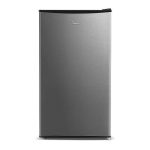 Frigobar Midea 93 Litros MRC10B1-X Preto Com Inox 127V