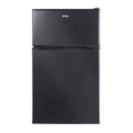Frigobar Mini Refrigerador E Congelador Ice Compact 88L Duplex Preto EFB140D 220V – eos - Imagem 2