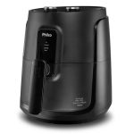 Fritadeira Air Fryer Philco 4,4L 1500W PFR15PG Gourmet Black com Cesto Quadrado – 110V - Imagem 3