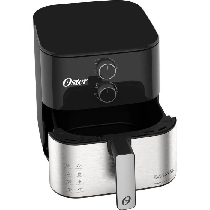 Fritadeira Elétrica Oster Inox Air Fryer Compact 4,6L OFRT520 – 110v - Imagem 3