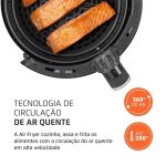 Fritadeira Elétrica sem Óleo Air Fryer Mondial AF-31 New Pratic 3,5L Preta com Timer - Imagem 6