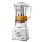 Liquidificador Mondial L-99 Com Filtro Copo De Plástico Com 3 Velocidades + Pulsar 500w Branco - Imagem 3