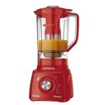 Liquidificador Mondial L-99 com Filtro Copo de Plástico com 3 Velocidades + Pulsar 500W Vermelho - Imagem 2
