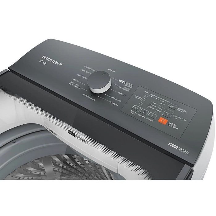 Máquina de Lavar 15Kg Ciclo Tira Manchas Advanced e Smart Sensor Brastemp - Imagem 2