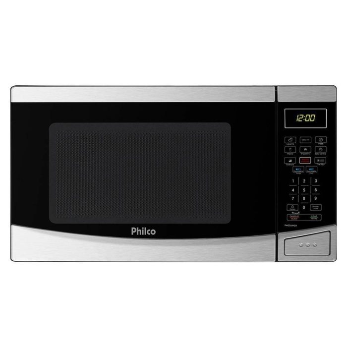 Micro-Ondas Philco Pmo28Inox Tira Odor 28L 1400W Inox 110V - Imagem 1