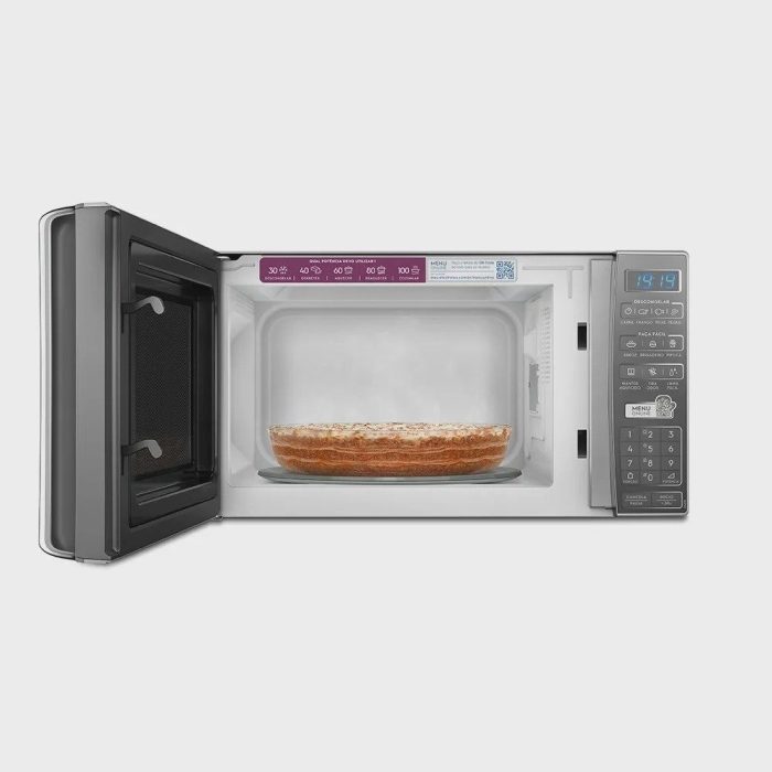 Micro-Ondas cor Prata 27L com 55 Receitas pré-programadas no Menu Online Electrolux (MS37R) - Imagem 3