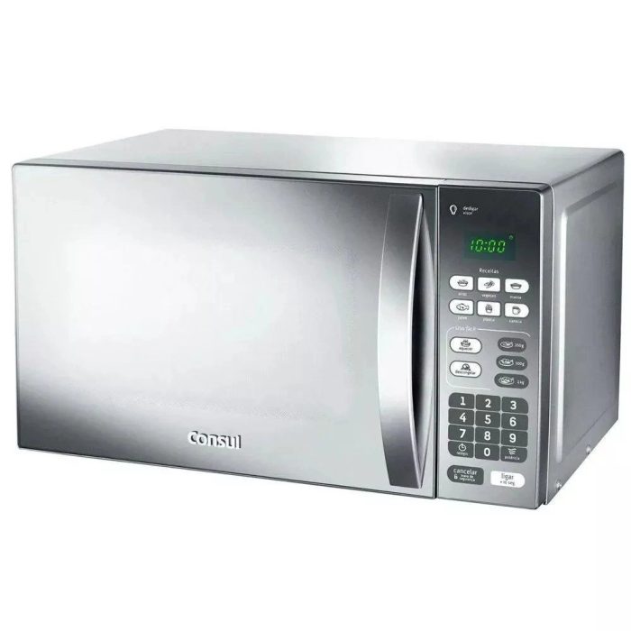 Micro-ondas Consul CM020 20 Litros Cinza Espelhado – 127v - Imagem 1
