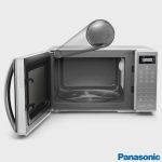 Micro-ondas de Mesa Panasonic com 21 Litros de Capacidade Branco com Porta Espelhada – NN-ST27LWRU - Imagem 3