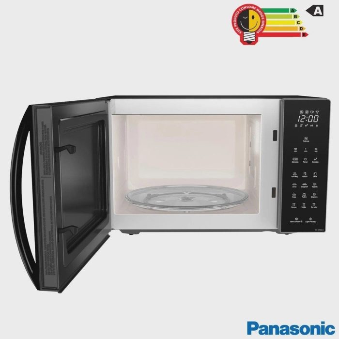 Micro-ondas de Mesa Panasonic com 32 Litros de Capacidade Preto – NN-ST66LBR - Imagem 3