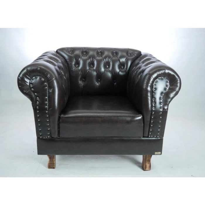 Poltrona Chesterfield Duque Retro – Corano Café - Imagem 2