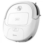 Robô Aspirador de Pó Midea SmartMop 2000 Aspira Passa Pano Varre Bivolt Branco – VRA31BB - Imagem 3