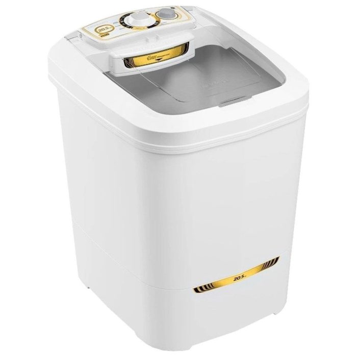 Tanquinho/Máquina de Lavar Roupas Semi-Automática 20,5Kg Newmaq Branca - Imagem 1