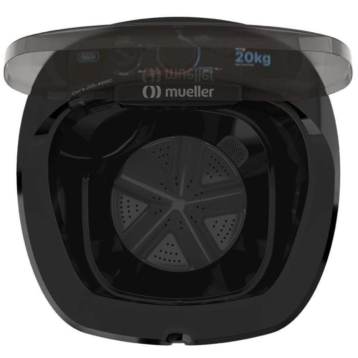 Tanquinho/Máquina de lavar roupa Semiautomática Big 20kg Preta - Imagem 4