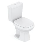 Kit Vaso Sanitário Com Caixa Acoplada Smart Clean Harpic E Assento Soft Close City Celite Preto