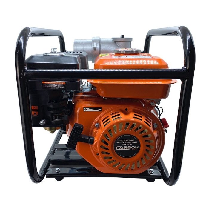 Motobomba 3 Polegadas a Gasolina 4T Autoescorvante 7HP 212cc 60.000L/H Carbon Fak - Imagem 3