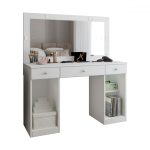 Penteadeira Camarim Margot 2 Portas 3 Gavetas Porta Jóias Branco - Panorama Móveis - Imagem 6